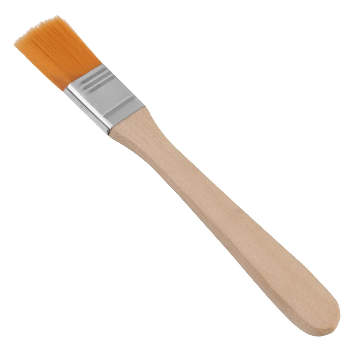 100 Pennelli per Dipingere da 15 mm, Pennello Pittura, con Manico in Legno, 13 cm, per pittura acrilica, olio, acquerello e guazzo