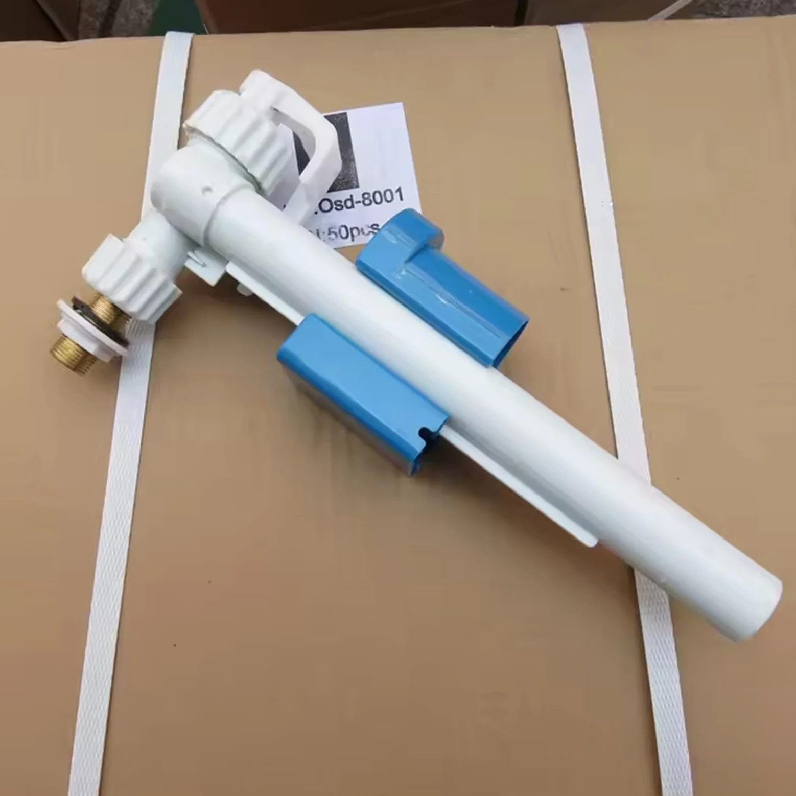 Valvola di riempimento universale, valvola a galleggiante, filettatura G1/2 per ingresso acqua, 25 x 13,5 cm, accessori per cassetta di risciacquo, galleggiante, adatto per cassette di risciacquo