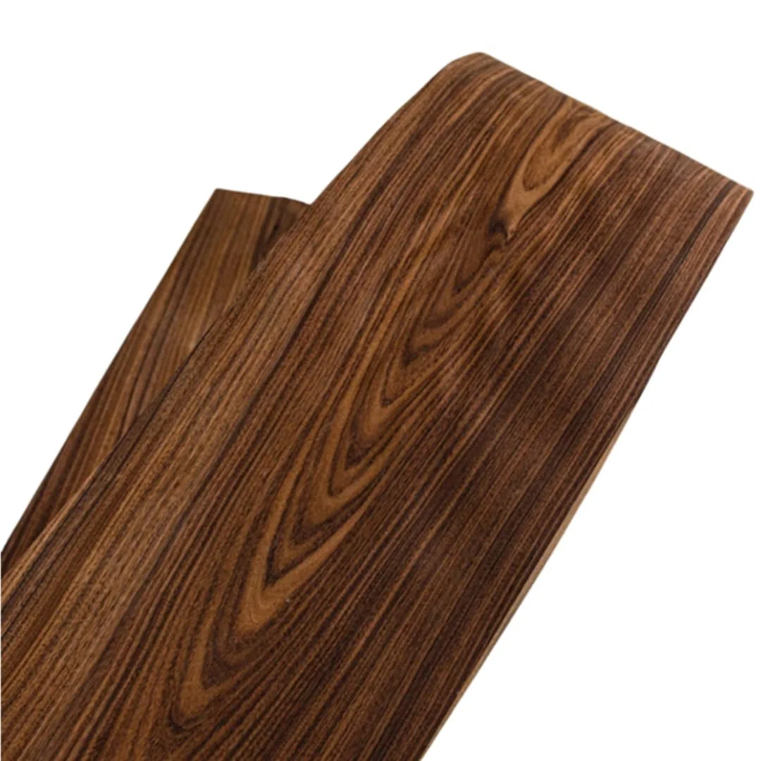 Intarsio di Legno di Palissandro Brasiliano Naturale Spesso - 0,5 mm di Spessore, 2,5x0,2 M per Passione Fai-da-Te, Opulenza per Mobili, Distinzione per Altoparlanti, Aggiornamento degli Interni delle