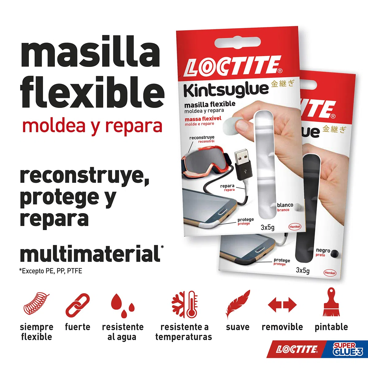Loctite Mastice flessibile multiuso, 2239182