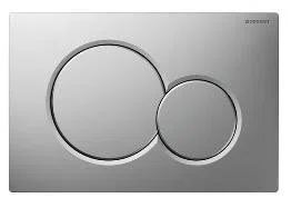 GEBERIT Serie 115.770.46.5 Placca Sigma01 - Cromo/Satinata per Cassetta Incasso SIGMA8