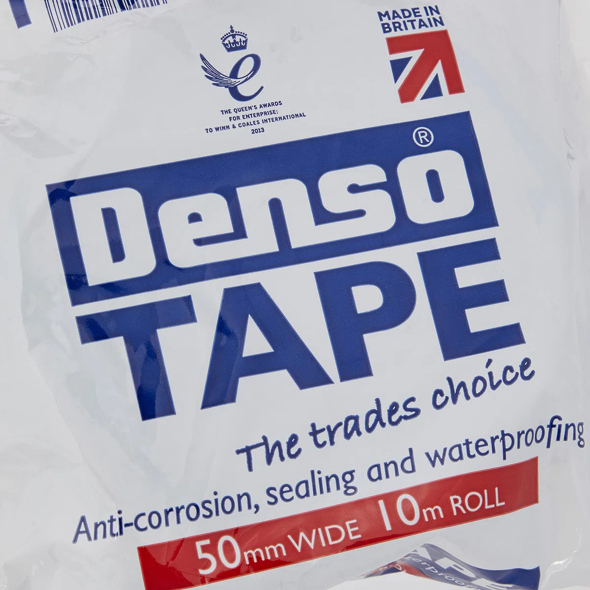 Denso Tape - Rotolo di protezione per tubi, 50 mm x 10 m, materiale sintetico resistente