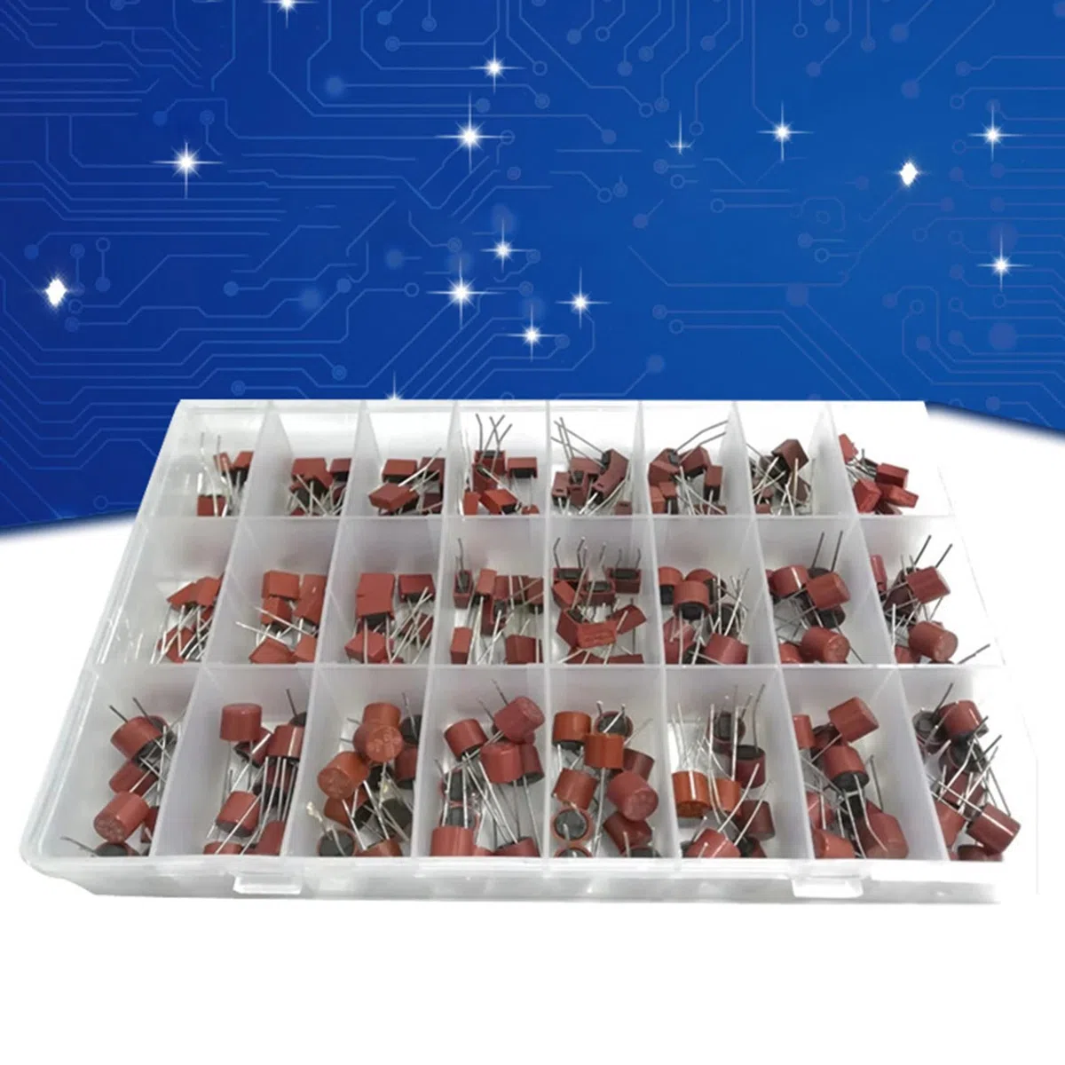 Set di 240 Pezzi 382 392 24 Valori Fusibile Cilindrico per LCD TV Alimentatore PCB