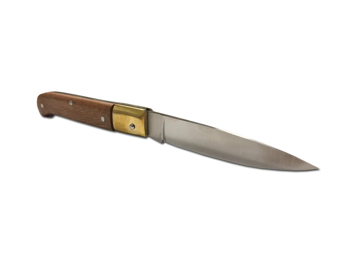 AUSONIA - Coltello da tasca modello Calabrese manico legno Cm 23