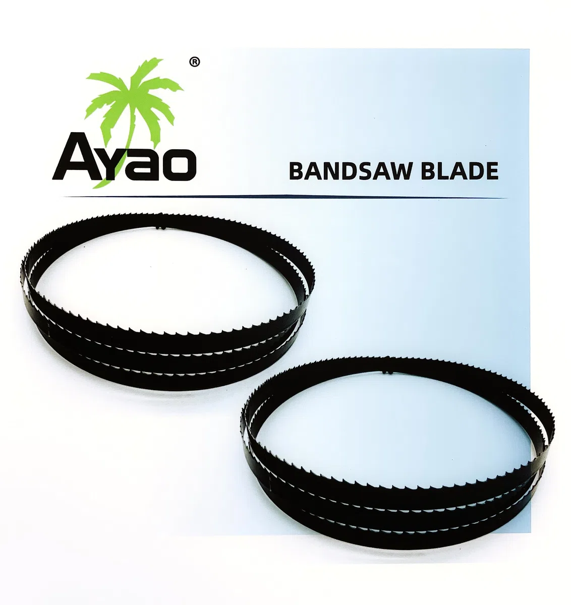 AYAO - Confezione da 2 lame per sega a nastro, 2240 mm x 9,5 mm, 6 TPI