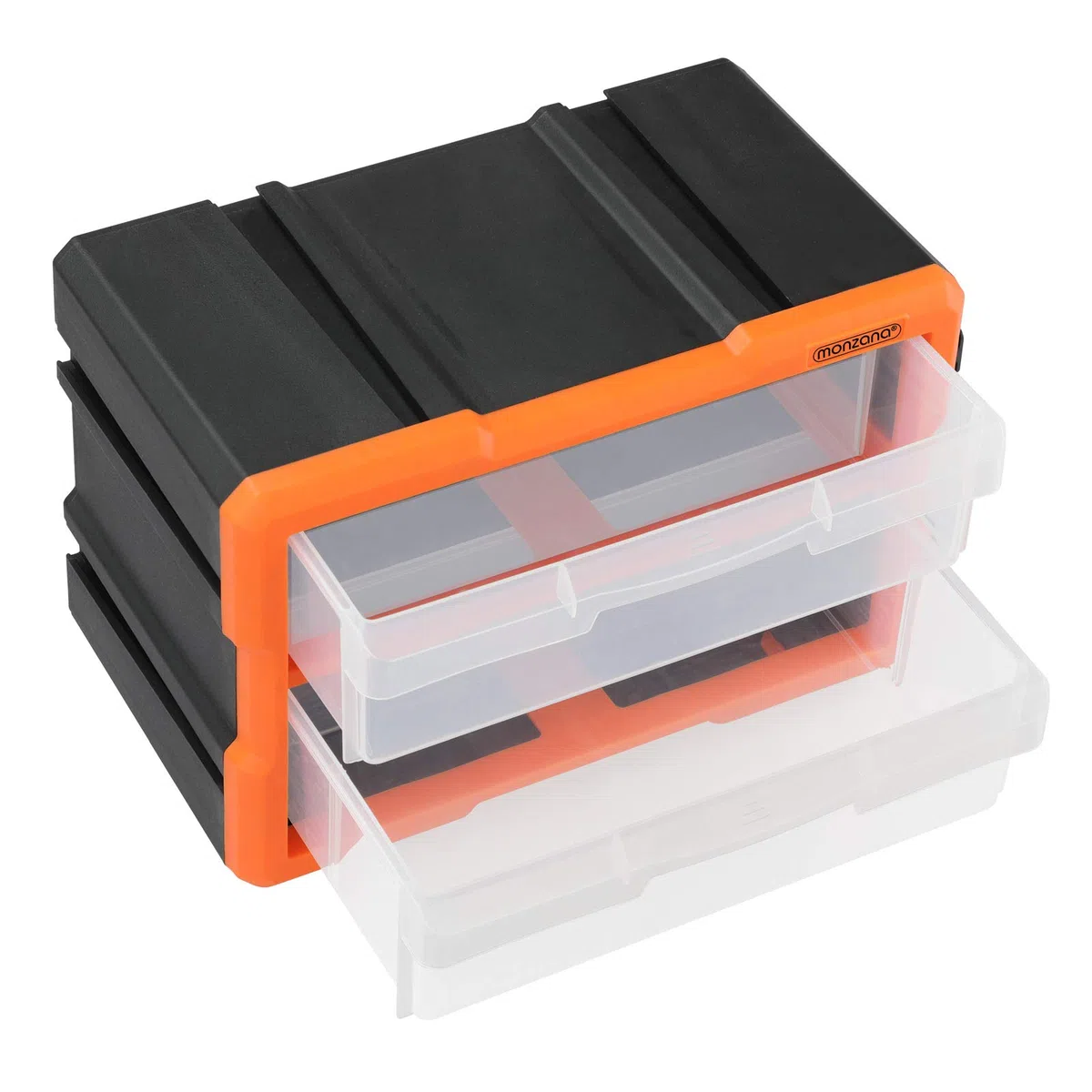 Monzana Box Portaminuterie Organizer espandibile 4 scomparti Contenitore Minuterie Utensili Officina