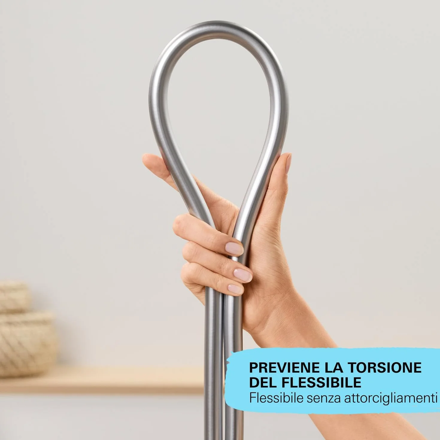 GROHE QUICKFIX VitalioFlex Comfort, Flessibile doccia, 2000mm, In metallo, 27173002