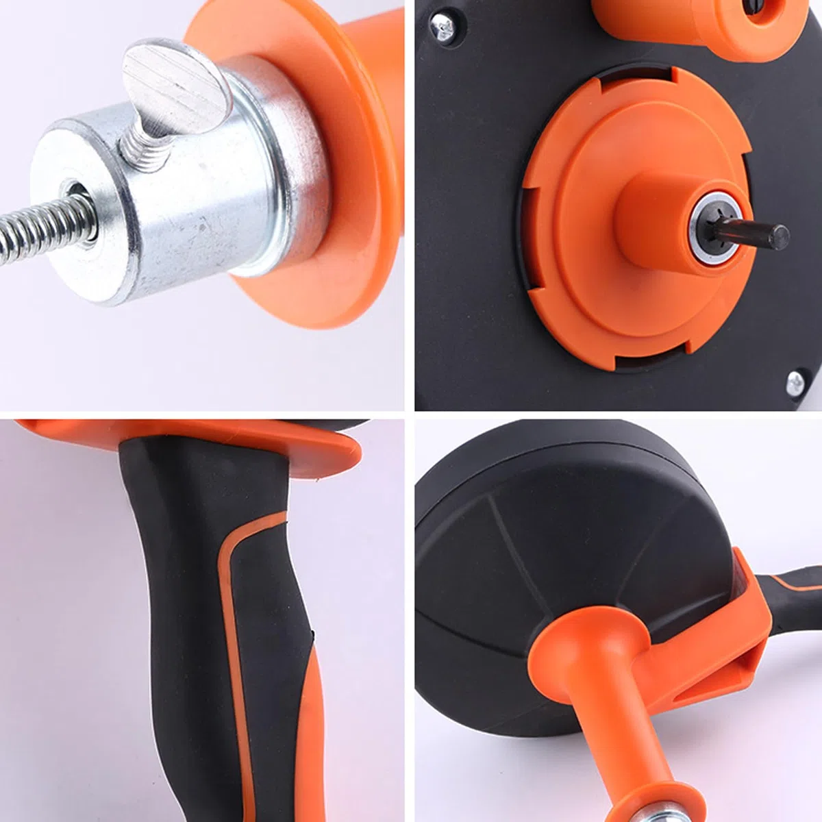 Spirale per la pulizia dei tubi, 10 m, a spirale per la pulizia dei tubi, con adattatore per trapano e guanti per fogne, cucina, bagno, doccia, apertura, pulitore per tubi