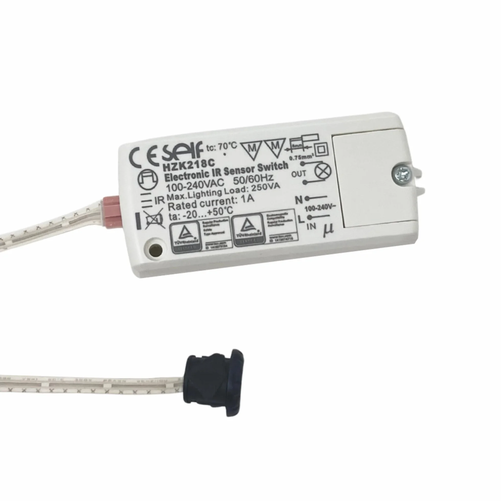 Relè elettronico sensoriale HZK218C.