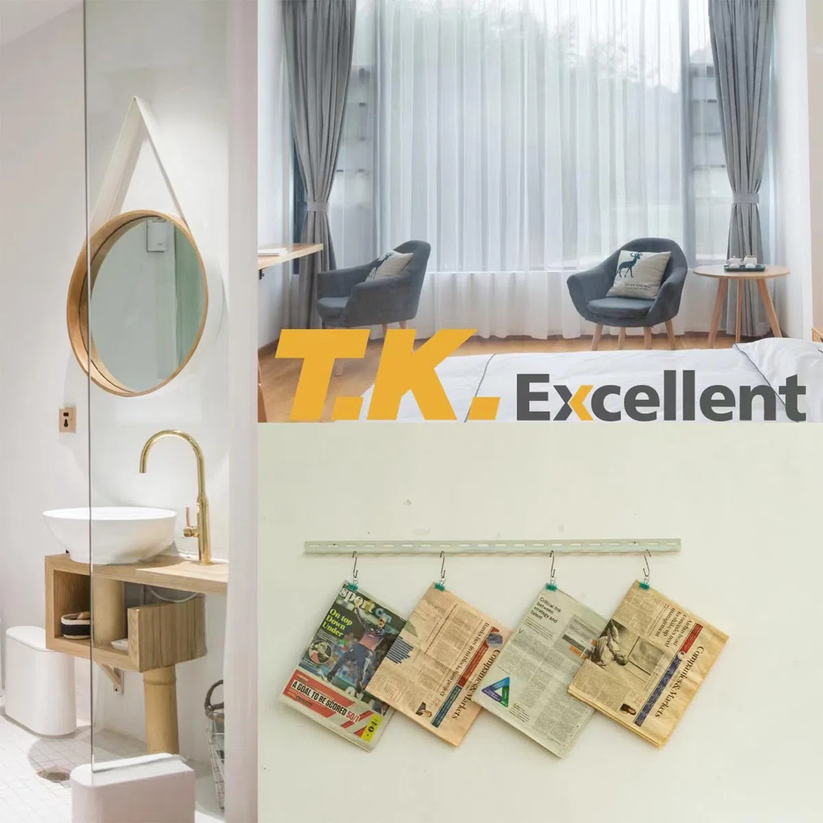 T.K.Excellent #6-32 Kit di viti a testa cilindrica piatta Phillips, per elettricista, 370 pezzi