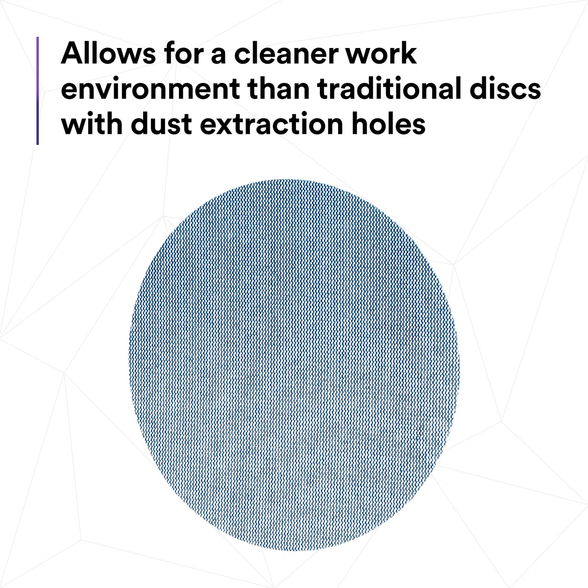 3M Xtract Net Disc 310W, 220+, 6", Die 600Z, confezione da 50 dischi abrasivi con gancio e anello, praticamente privi di polvere, opzione conveniente per metallo, legno, compositi, rimozione di scorte