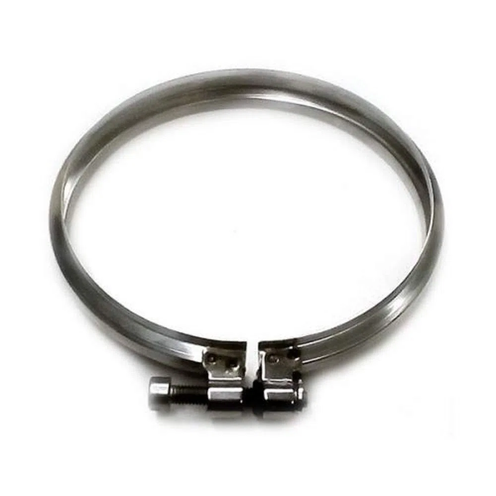 Fascetta di bloccaggio per canna fumaria in acciaio inox (DN 400)