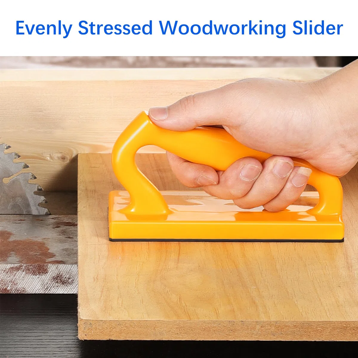 2 Pezzi Blocco di Spinta di Sicurezza per Legno Taglio Push Up Stick Block per Router Tavoli Jointer Shapers e Seghe a Nastro Strumento per la Lavorazione del Legno Obliquo e