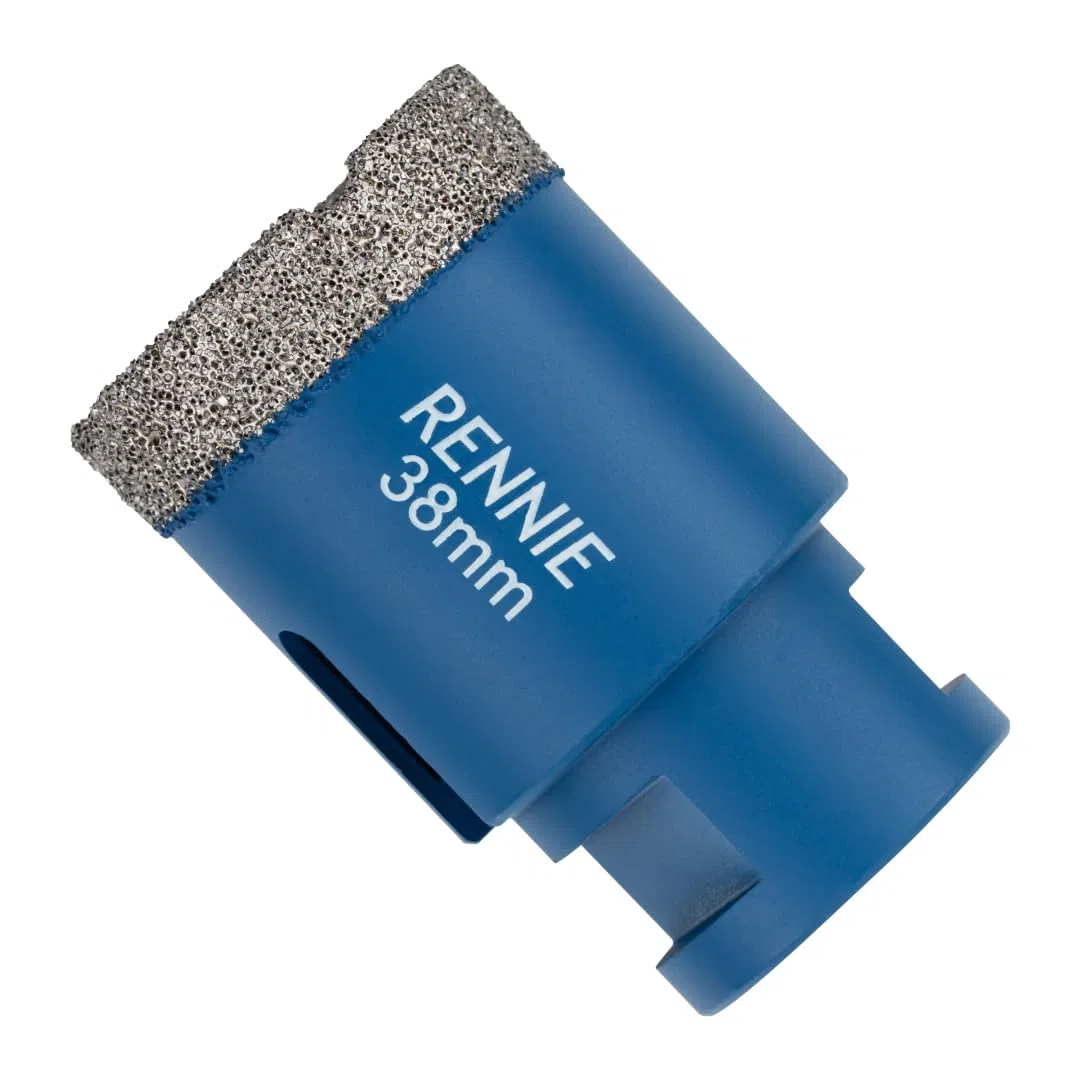 Sega a tazza diamantata da 38 mm con gambo M14 per smerigliatrici angolari, per piastrelle in gres porcellanato, ceramica, ardesia, pietra, granito, marmo, vetro