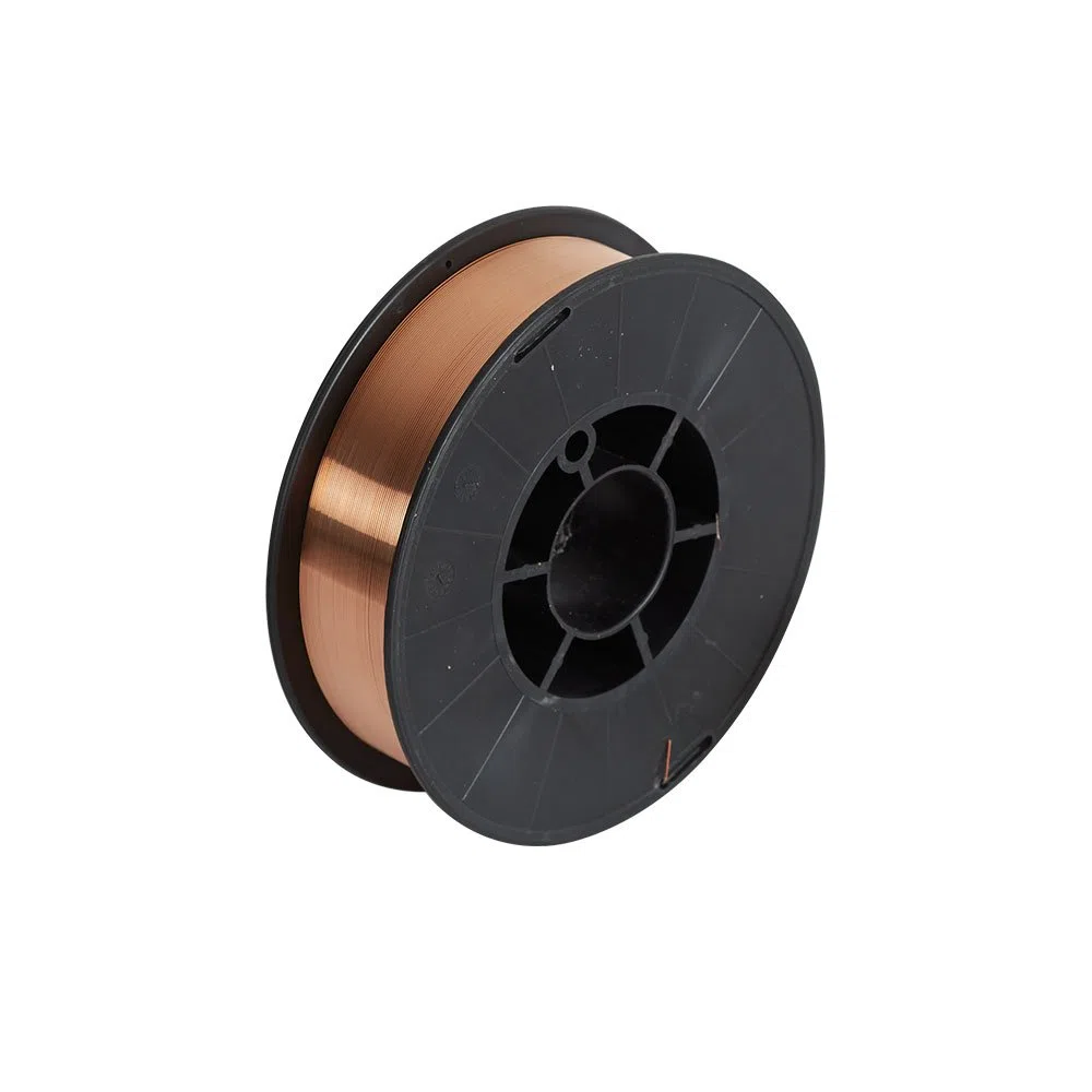 Telwin 802396 Bobina Filo Acciaio D. 0.8 mm 5 kg per Saldatura, 0.1 V, Marrone, 0.8 mm - 5 kg