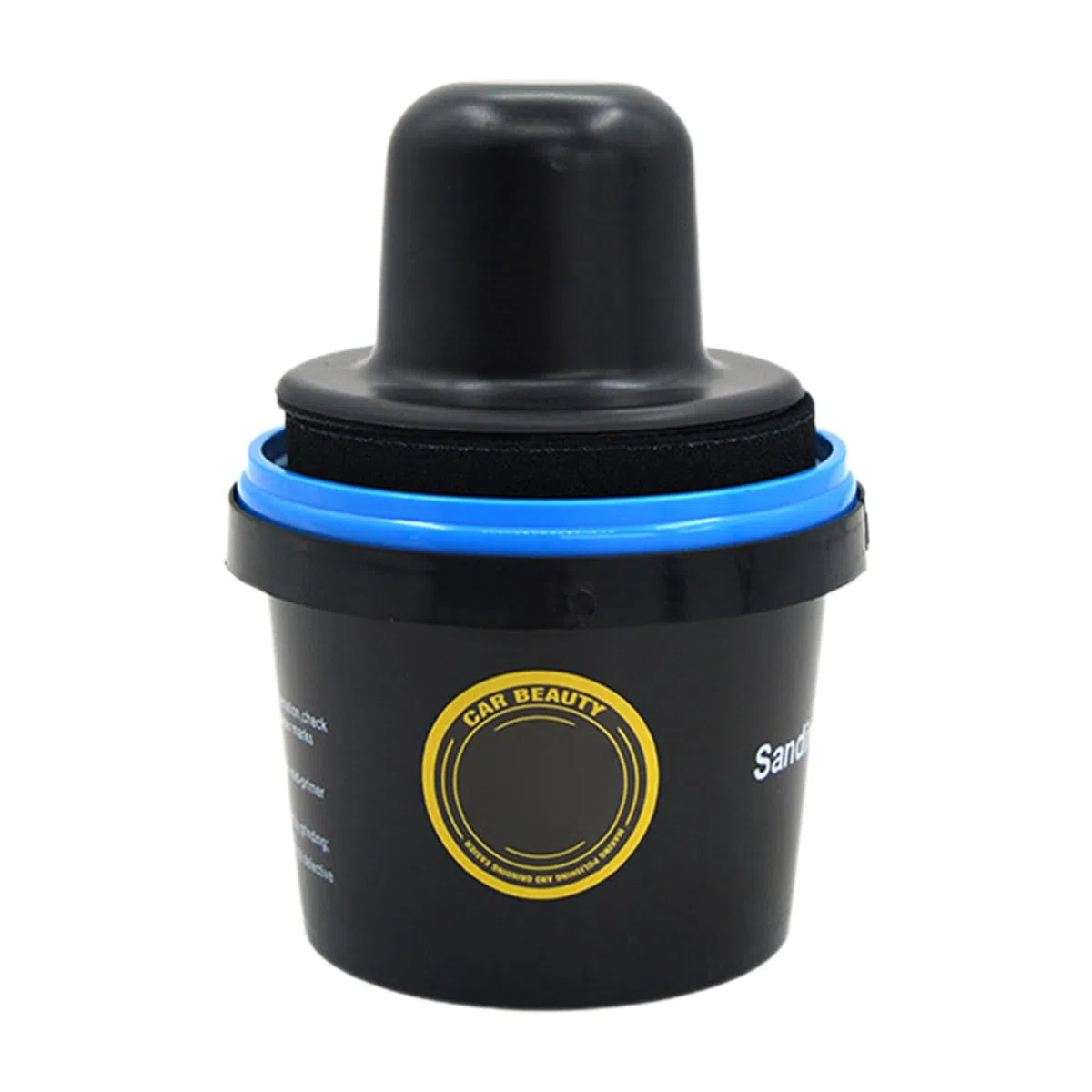 Generico Dry Guide Coat Powder, Leak-Proof Auto Body Sanding Aid, Portable Dust-Free Application, Easy-To-Use Applicator Design, Black Refill-Compatible Kit, Extensive Usage, 150g