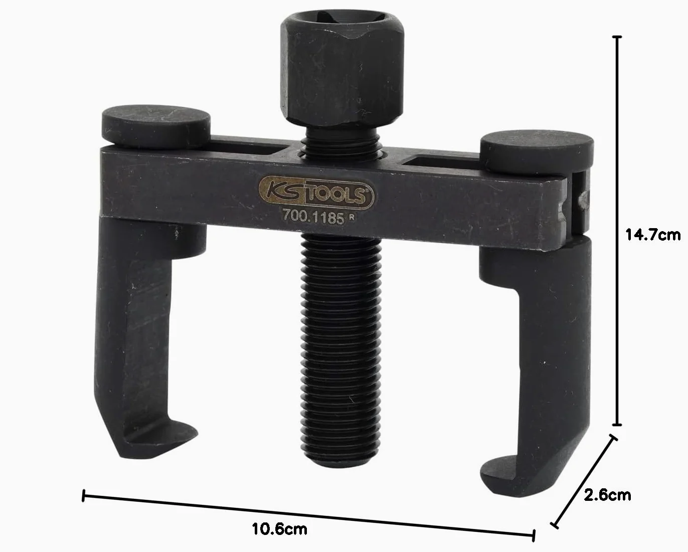 KS Tools 700.1185 Estrattore a 2 Bracci per Tergicristallo, 10-60 mm