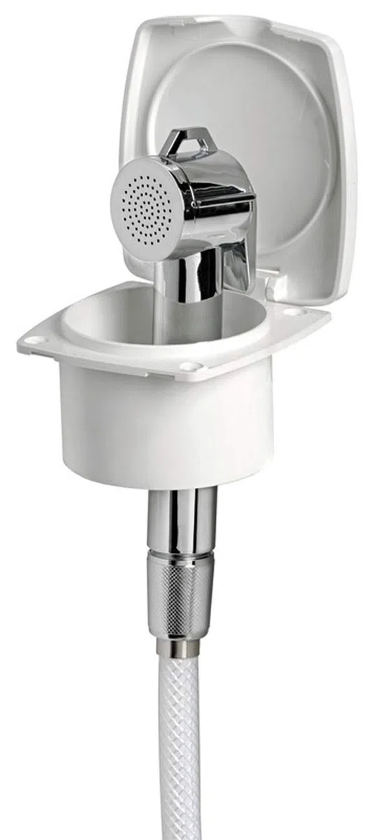 OSCULATI Box Doccia New Edge Bianco Tubo PVC 4 m