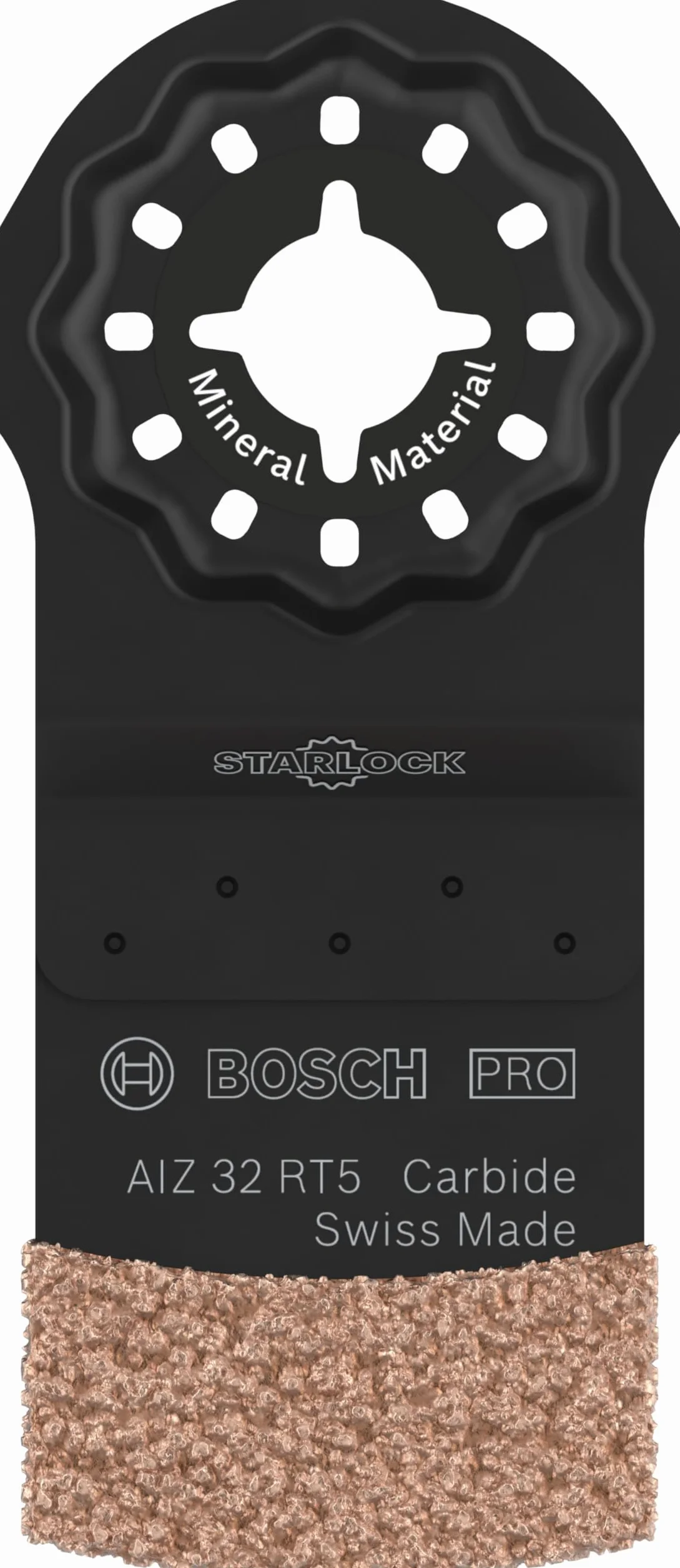Bosch 1 foglio PRO Multi Material AIZ 32 RT5 per utensili multifunzione (per malta, cemento cellulare, larghezza 32 mm, accessorio professionale)