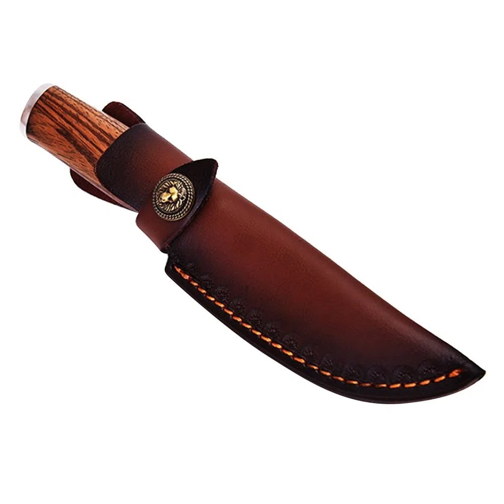 DONGKER Fodero per Coltello,7,9“ Custodia per Coltelli in Pelle Fondina per Coltellino per Caccia Campeggio