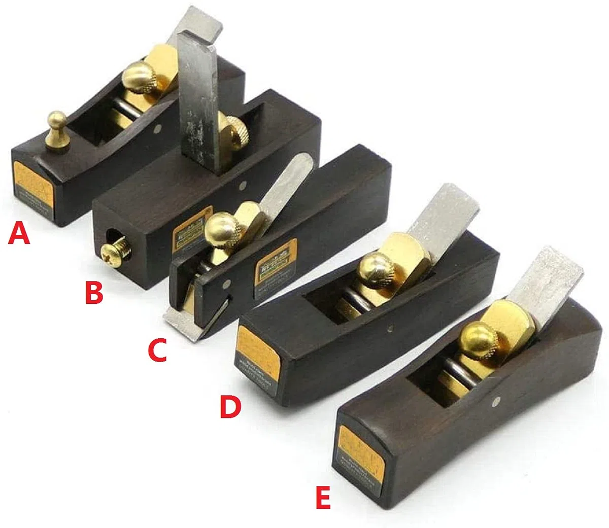 MASUNN DIY Mini Mano Piani Carpenteria Falegname Ebano Falegnameria Strumenti di Legno-C