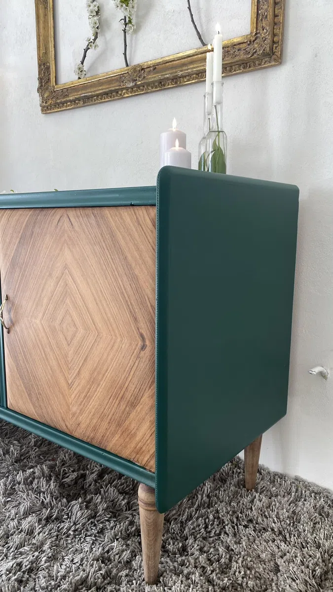 Novecento Paint Mobili ml 500 SOTTOBOSCO, Pittura gessosa (Chalk Paint) Extra Opaca facilissima da stendere.