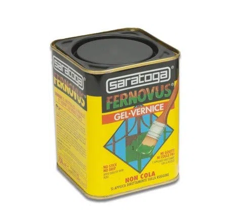 SARATOGA - SMALTO METALLIZZATO GEL FERNOVUS 750ML GRIGIO PELTRO