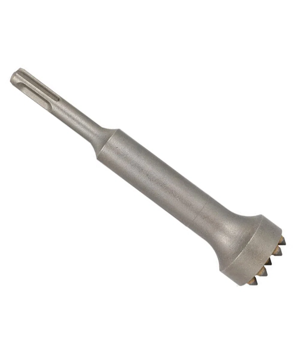 SDS Plus Professionale per Pietra, Il Rivestimento della Rugosità del Calcestruzzo a Testa Quadrata Rimuovere La Punta (Testa Rotonda/12 Denti/13,6 CM)