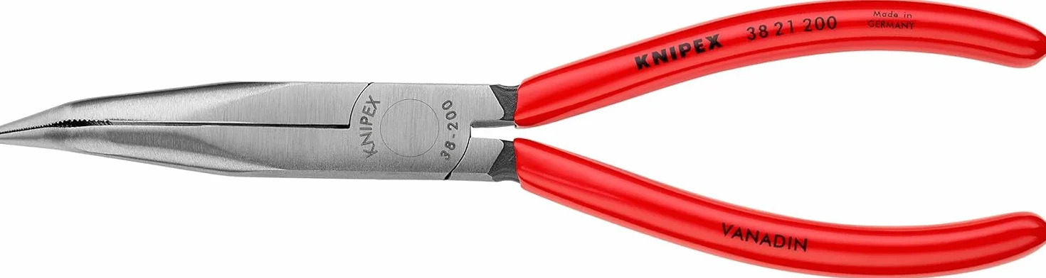 KNIPEX Pinza per meccanica rivestiti in resina sintetica 200 mm, 38 21 200