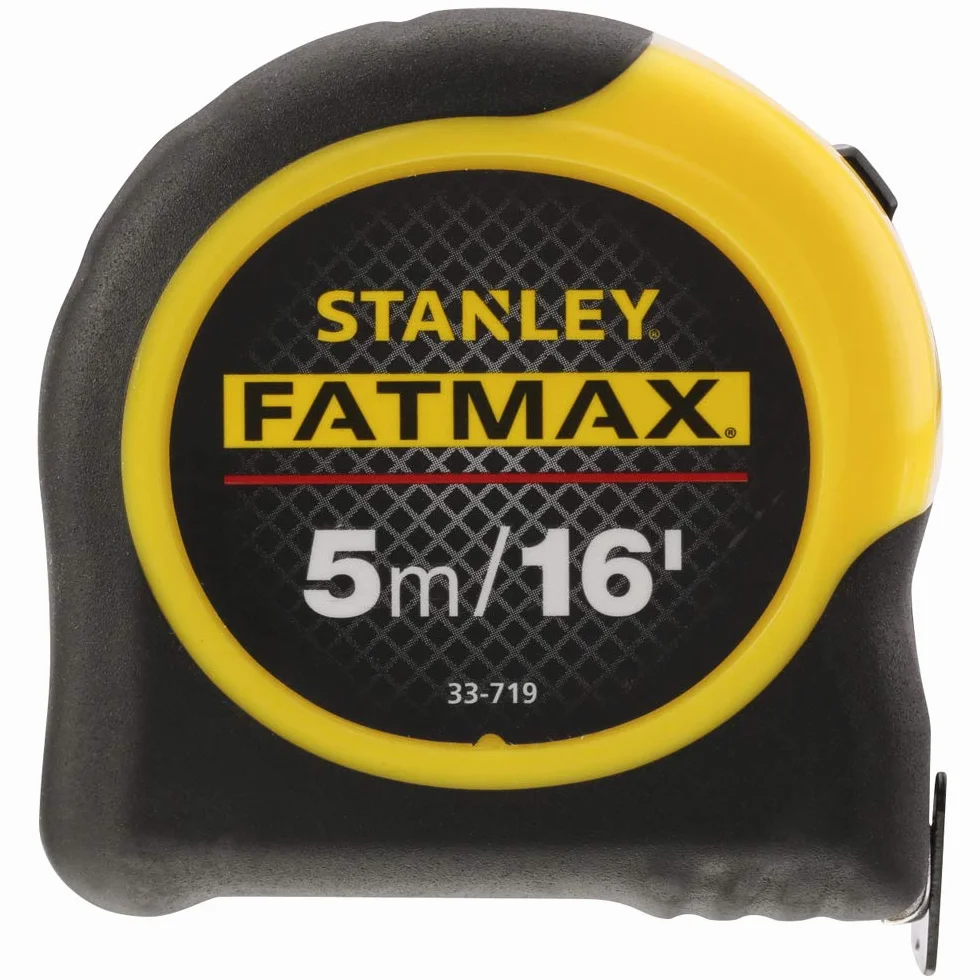 Stanley Fatmax 0-33-719 Flessometro / metro a nastro in pollici/millimetri da 5 m