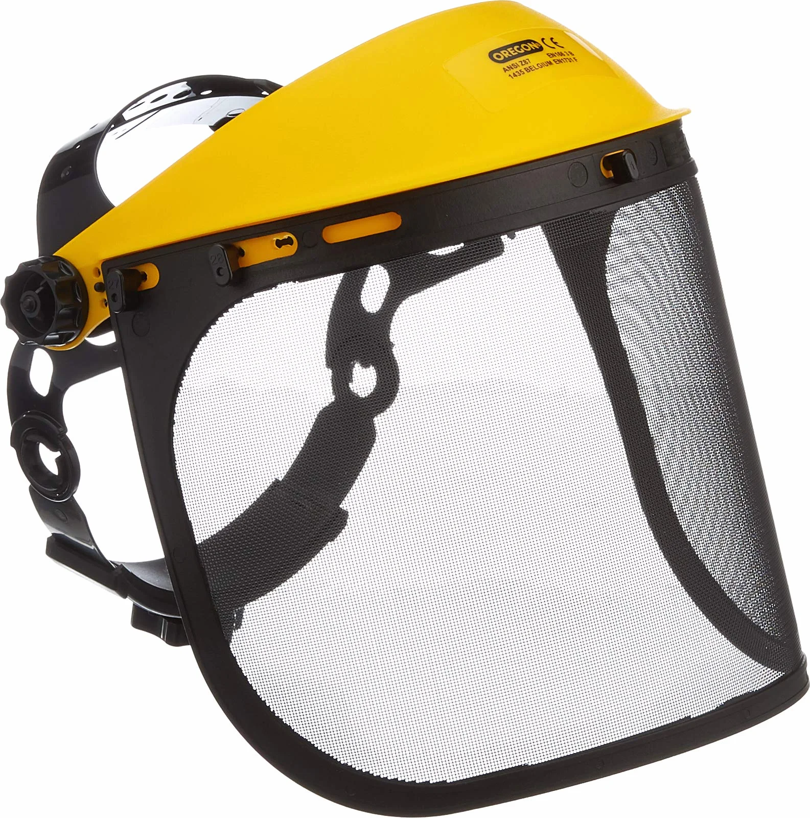 Oregon Q515064 - Visiera con Visiera in Rete d'Acciaio