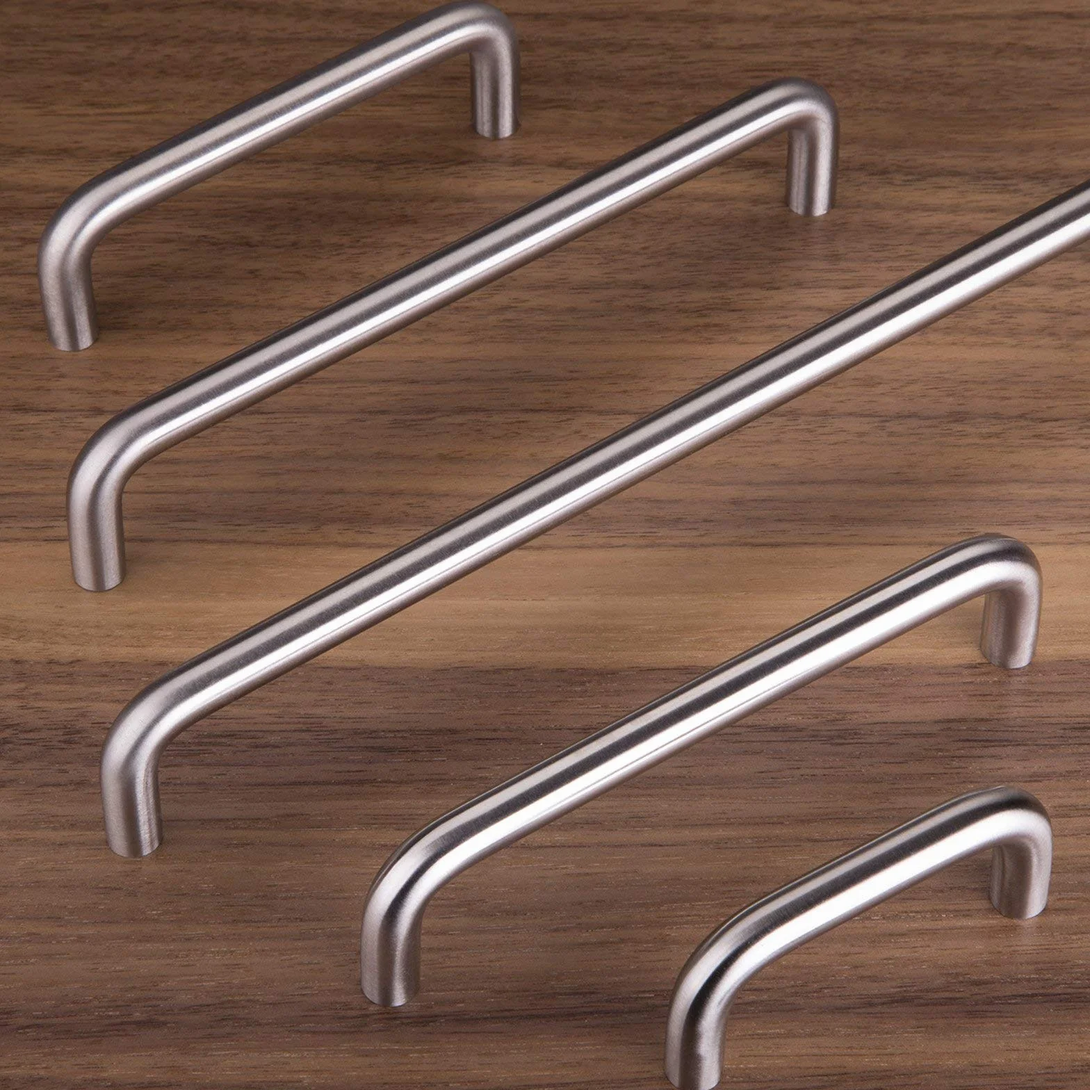 10 x SOTECH maniglie ad arco BG03e ACCIAIO INOX massiccio Ø 10 mm/BA 96 mm/maniglie per cassetti maniglie per cucina
