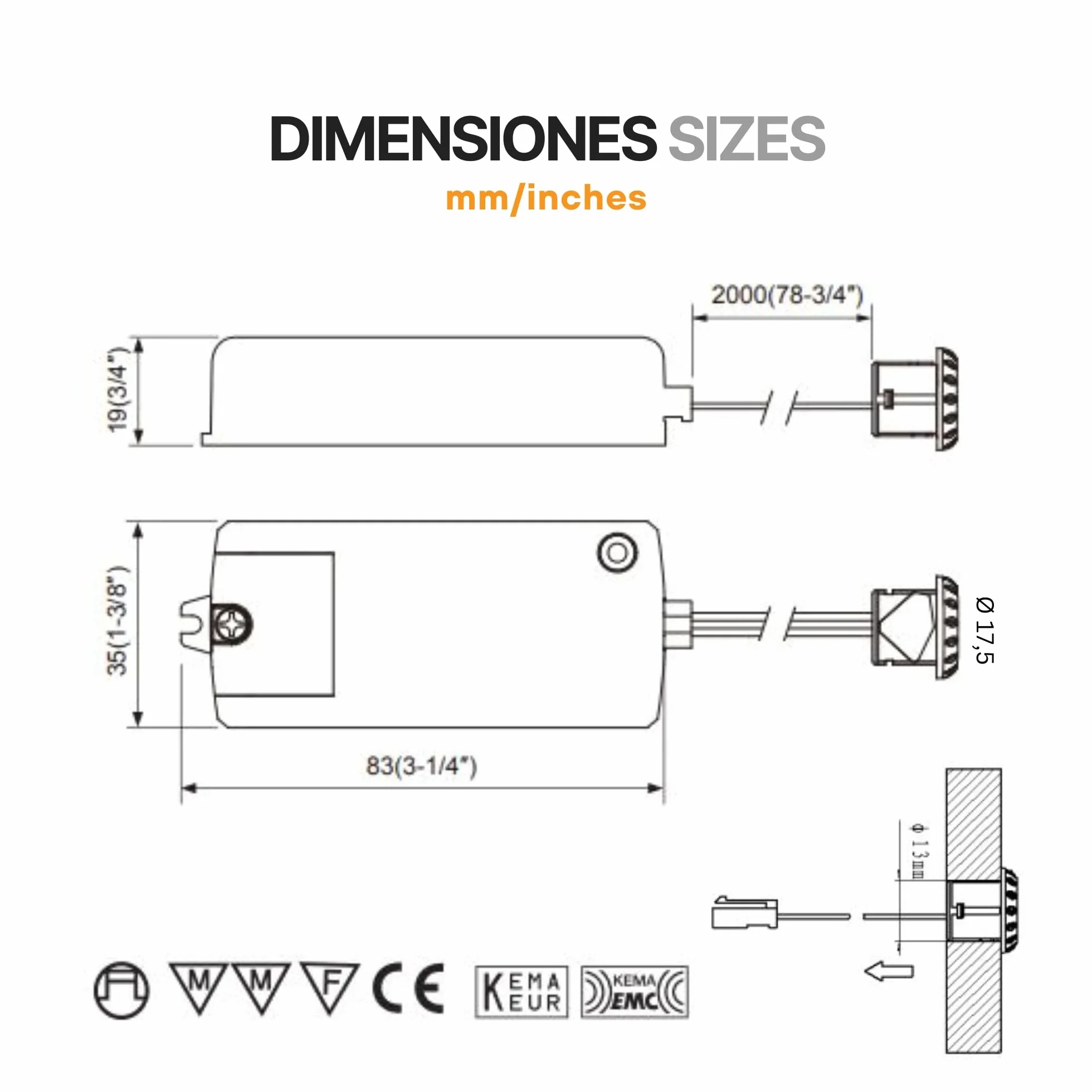 Relè elettronico sensoriale HZK218C.