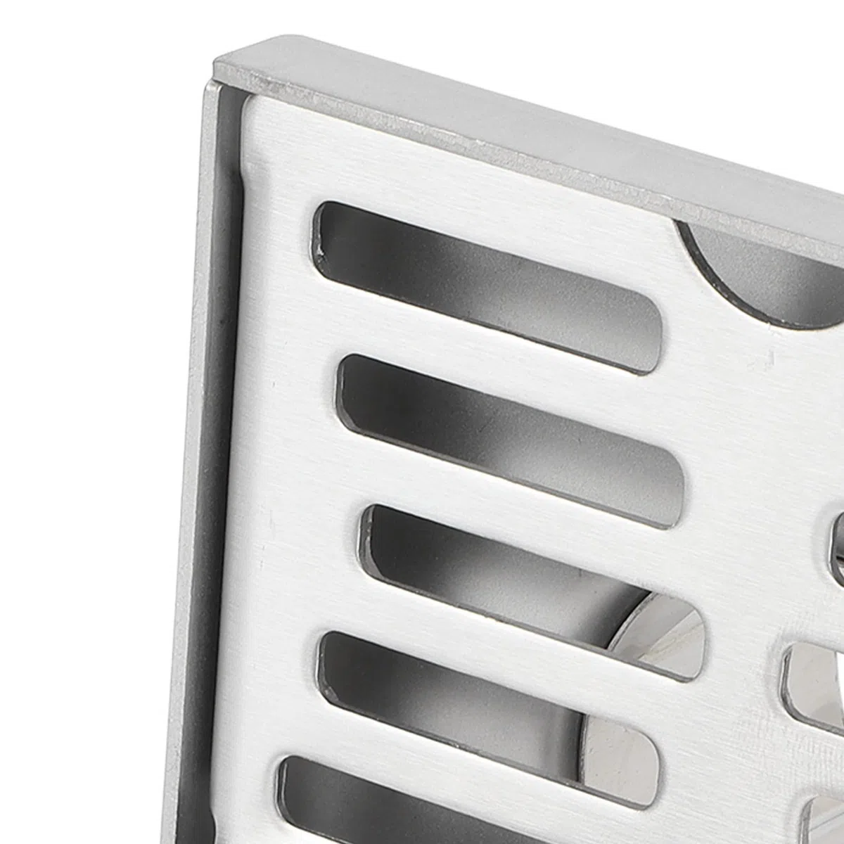 Scarico a Pavimento Ad Angolo a Forma di L Acciaio Inossidabile Resistente All'usura Robusto Resistente Alla Corrosione Scarico a Forma di L Ampiamente Usato Materiale Metallico Scarico Laterale Pavim