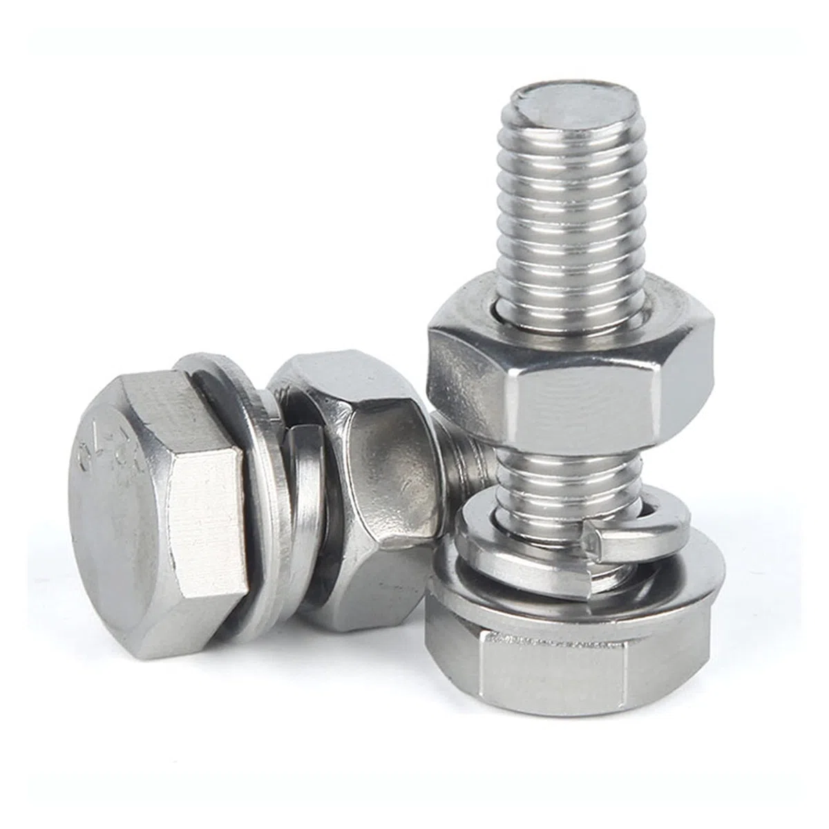 Bullone esagonale, bullone a vite esagonale esterno in acciaio inossidabile 304 con dado a rondella Viti esagonali esterne Set di 4 bulloni M12 M14 (dimensioni: M12x90 1 set) (Size : M14x25 1set)