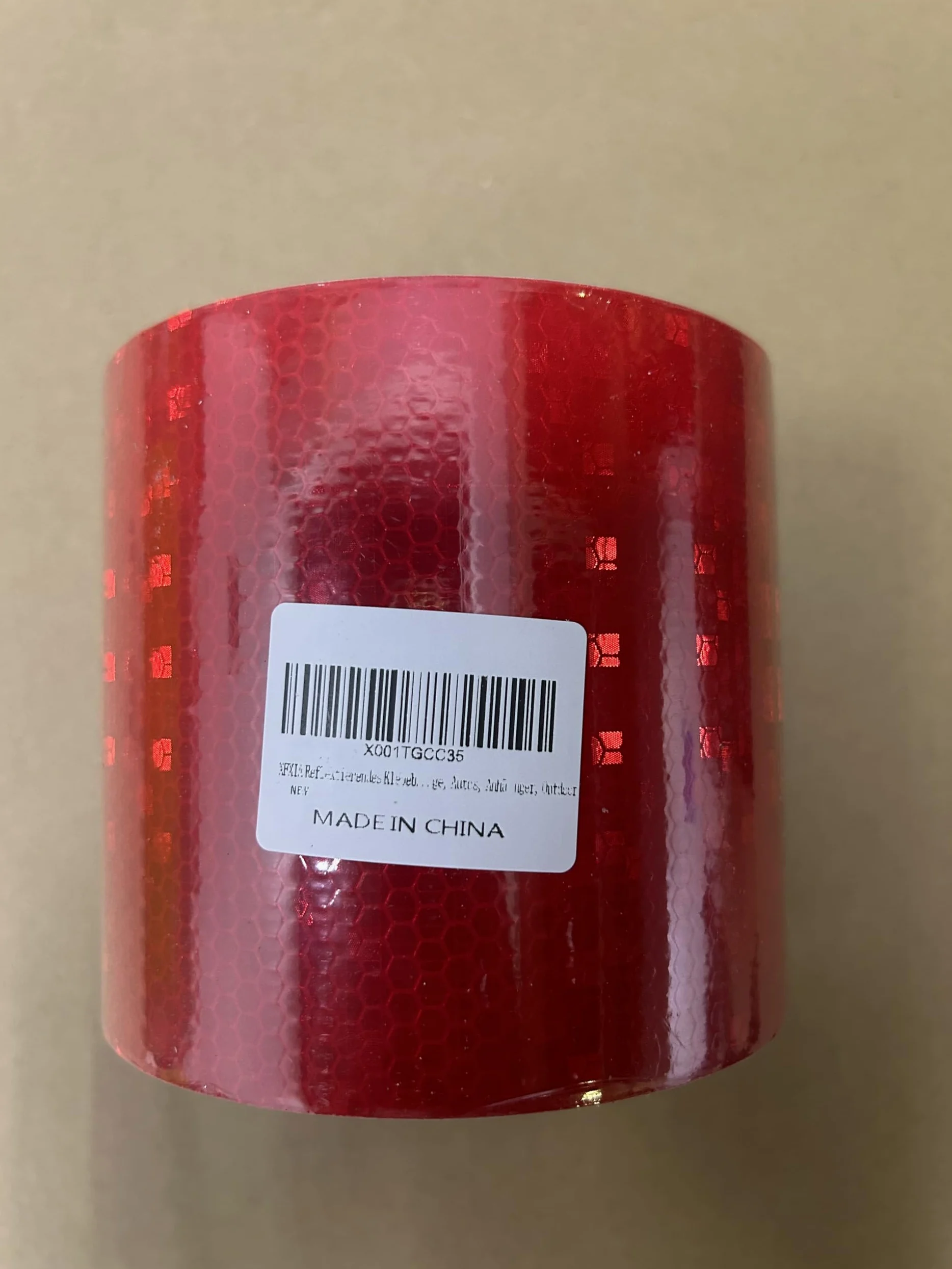 Nastro Adesvo Catarifrangente Rosso 10 m x 10 cm Nastro Rriflettente Adesivo Impermeabile Autoadesivo Nastro Di Sicurezza Per Veicoli Auto Rimorchi Barche