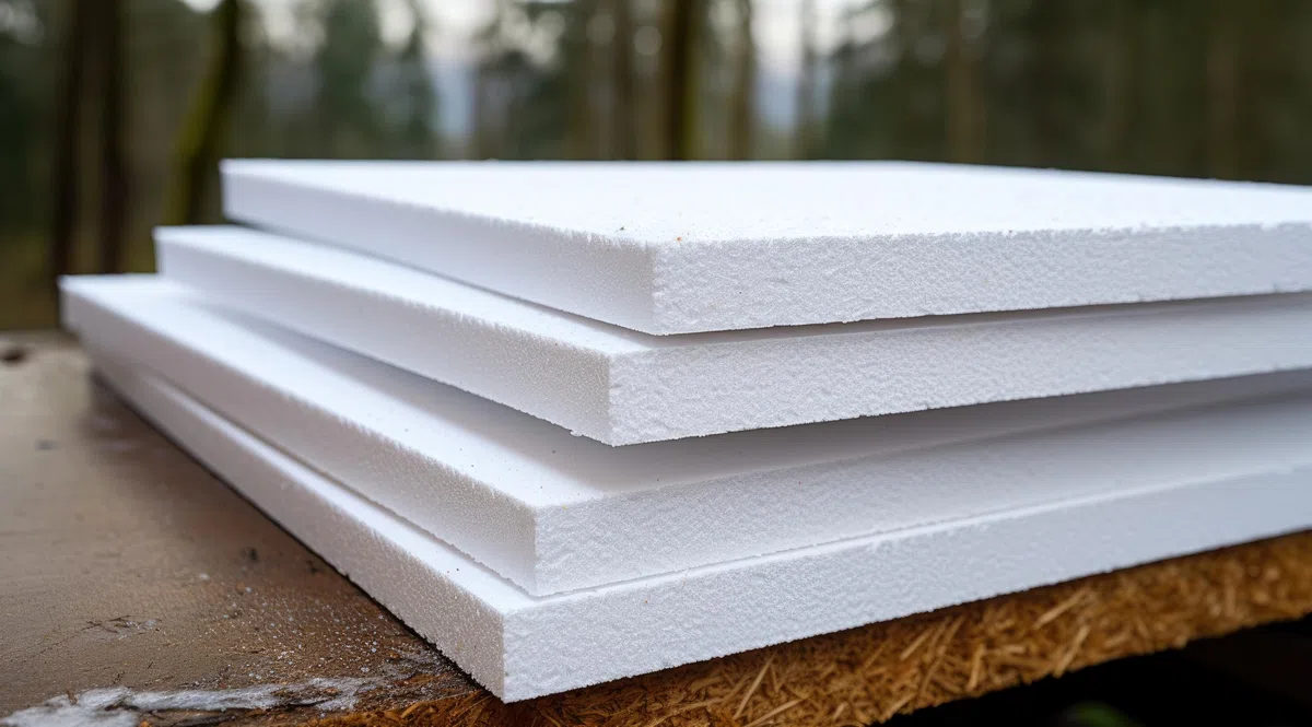 Lastre di polistirolo isolanti 15 kg metro cubo 50x50x1 cm confezione da 36 pannelli per isolamento termico e acustico pareti soffitti cappotto termico edilizia modellismo e imballaggio