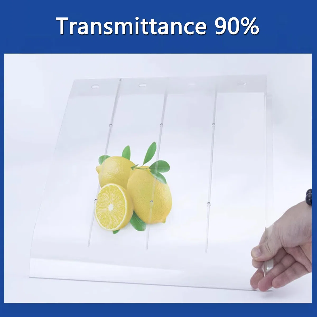 Pensilina Tettoia ad Arco per Porta - Copertura Ingresso Trasparente in PC Copriporta Anti-UV per Giardino Esterno (40x40cm/16"x16")