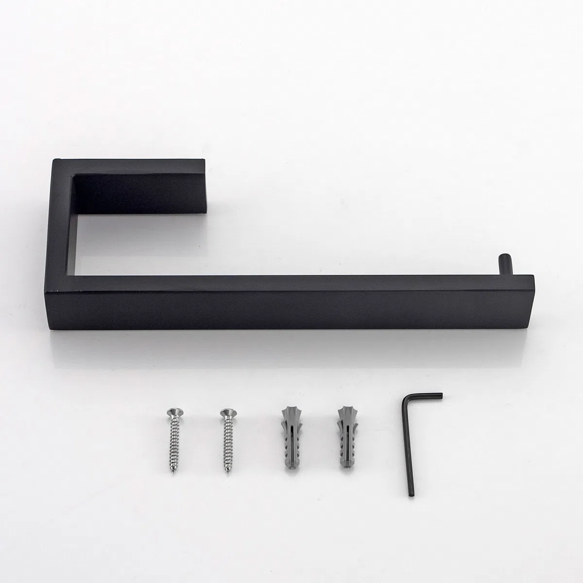 Flybath Anello Asciugamano Anelli Portasciugamani SUS 304 Acciaio Inossidabile Finitura Nero Opaco Bagno Porta Asciugamani Montaggio a Parete