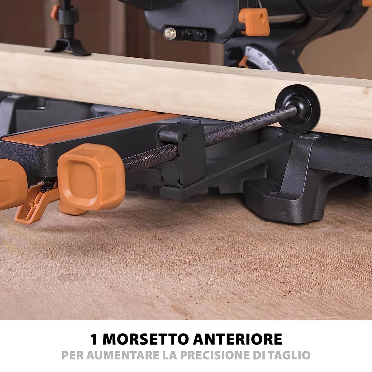 Evolution Power Tools R210SMS Pacchetto accessori per troncatrice - Include 2 morsetti, sacchetto raccolta polvere e adattatore per attacco aspiratore - 210 mm