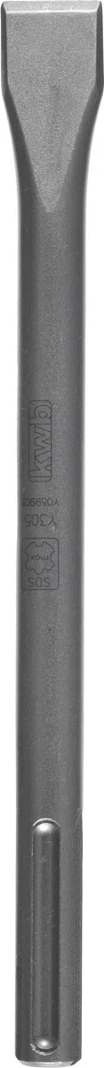 kwb SDS Max Chisel piatto 190260 (lunghezza 600 mm, all'avanguardia 25 mm, acciaio speciale)