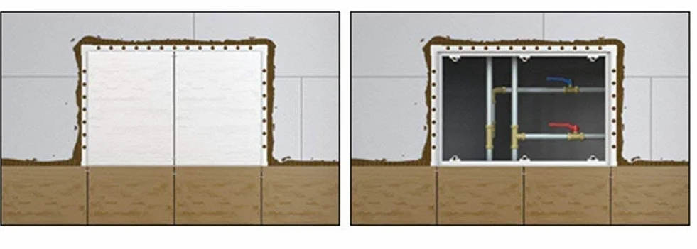 Porta revisione Botola ispezione magnetico piastrelle bar : 300 x 150mm