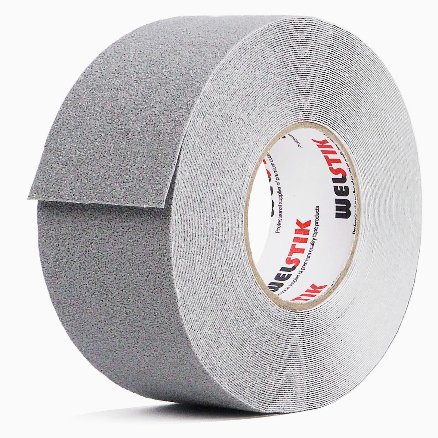 WELSTIK Nastro antiscivolo, ad alta trazione, forte presa, nastro di sicurezza per attrito, battistrada antiscivolo per esterni, non facile lasciare residui adesivi,5cm x 20m, grigio