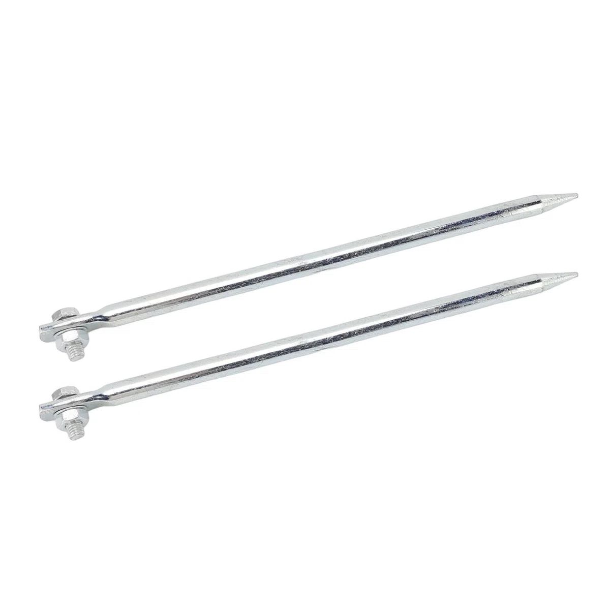 Aste di Messa a Terra, Ferro Placcato Rame, Picchetti di Messa a Terra di Facile Installazione, 12 Mm X 300 Mm per Recinzioni Elettriche e Antenne
