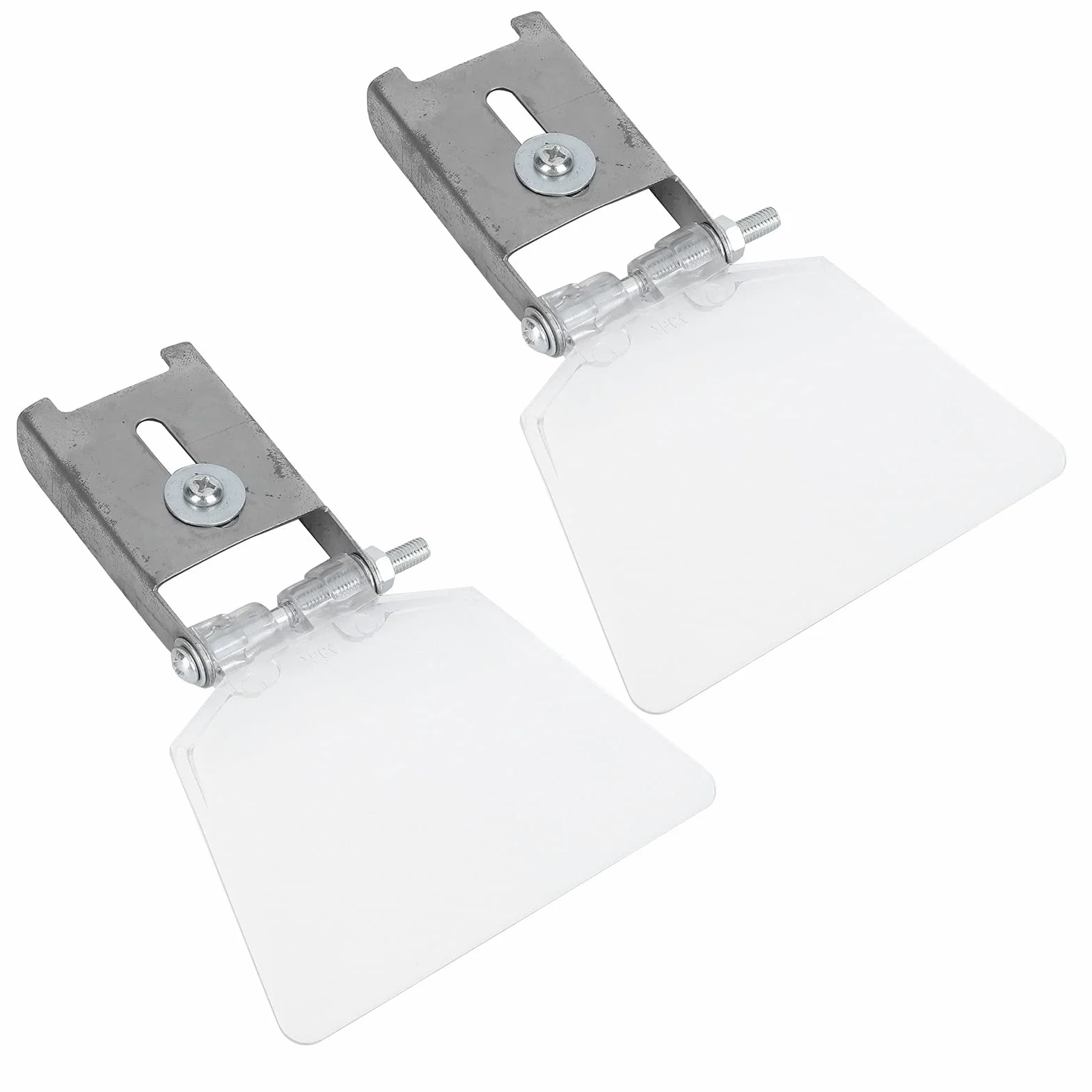 Paraocchi per Smerigliatrice da Banco, Acciaio Inossidabile 304, 2 Pezzi, Compatibile con Smerigliatrici 125/150/200/250mm