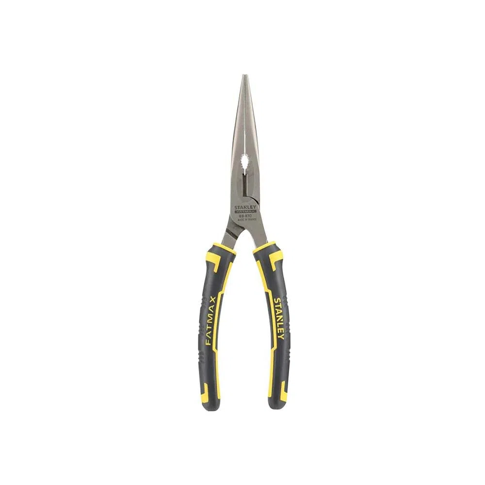 STANLEY 0-89-870 Pinza Becchi Mezzotondi Lunghi, 200 mm