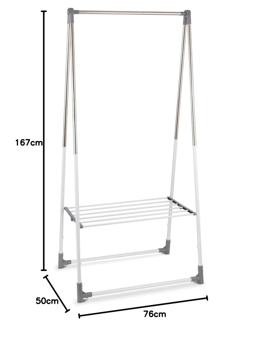 DOMO PAK LIVING Stander appendiabiti pieghevole