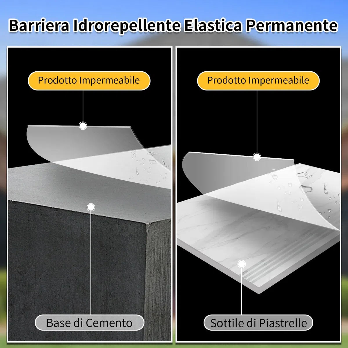 Agente Impermeabile Invisibile,1KG Sigillante Impermeabile Liquido, Rivestimento Impermeabile Definitivo per Interni ed Estern,Sigillante Impermeabile Ttrasparente per Docce,Lastre,Legno e Tetti