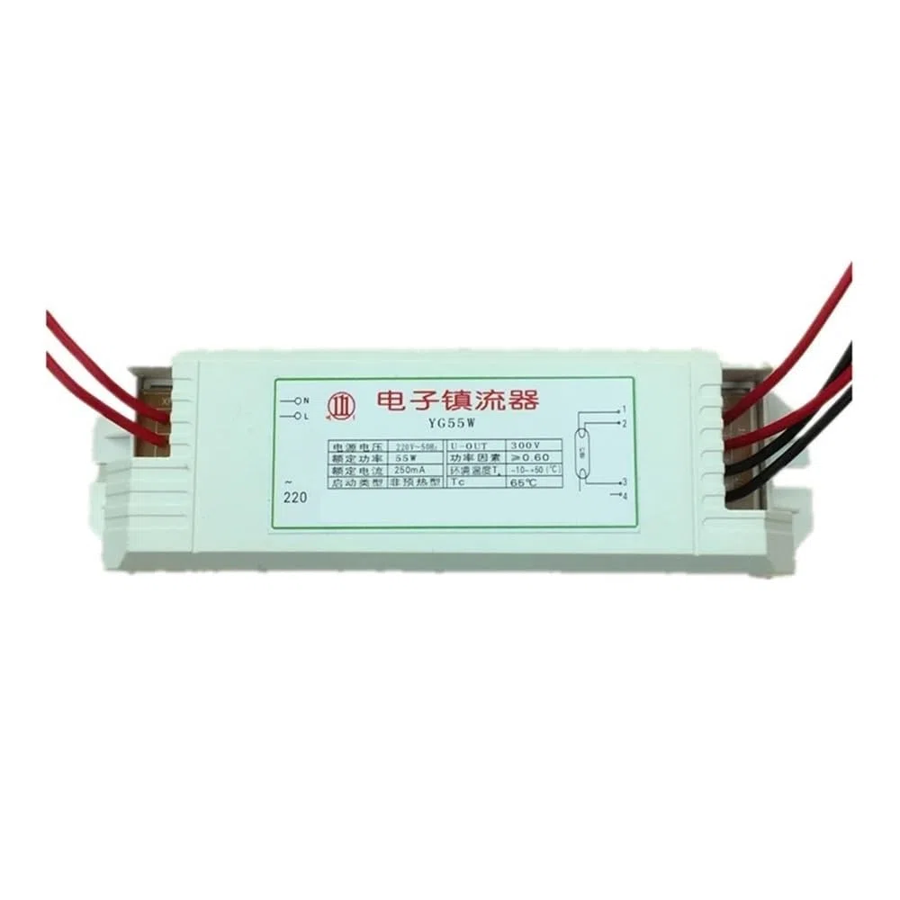 Alimentatore for Lampada UV da 55 W Alimentatori elettronici AC220V Lampade Fluorescenti Raddrizzatore di Luce Ultravioletta