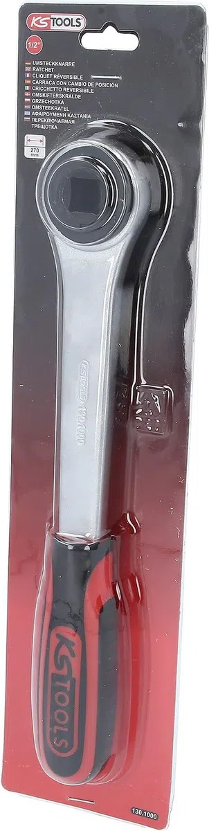 KS Tools 130.1000 Cricchetto Reversibile, 1/2"